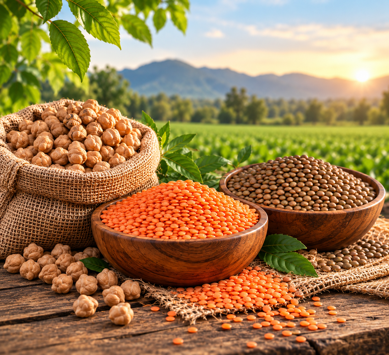 Premium quality pulses and agricultural products